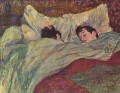 en la cama 1893 Toulouse Lautrec Henri de